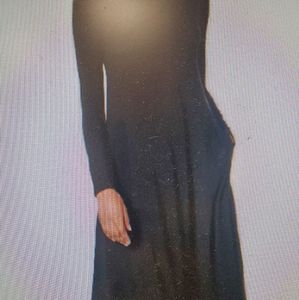 Norma Kamali turtleneck maxi dress size large